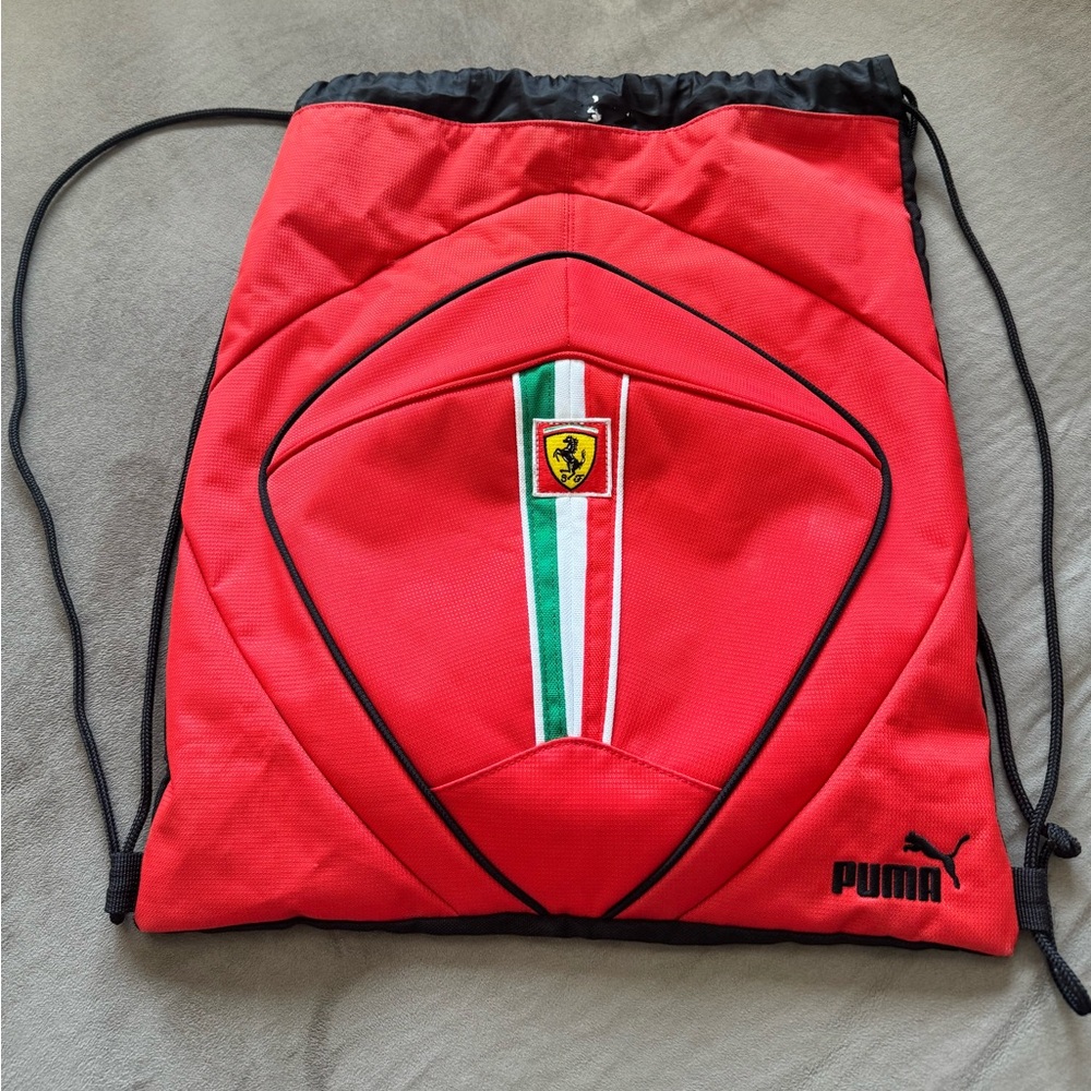 Scuderia Ferrari Puma Drawstring Backpack